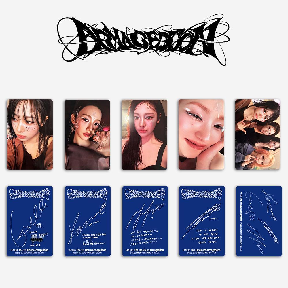 Aespa's 1st Full Album Armageddon Pop-up: Yujin Special Random Card POB