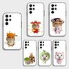 Big Eyed Goofy Cat Mouse Phone Case For Samsung S26,S25,S24,S23,S22,S21,S20,Plus,Fe,Lite,Others Black Cover