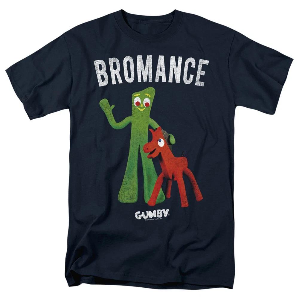 Gumby - Bromance - Unisex Short Sleeve Children s T-shirt - Blue 100