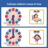 Wooden Educational Alarm Clock Toy for Toddlers and Children - Large Digital Early Learning Timepiece