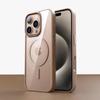 Magnetic Wireless Transparent Case For iPhone 16 15 14 13 12 11 Pro Max Plus Acrylic For Magsafe Clear Hard Shockproof Cover