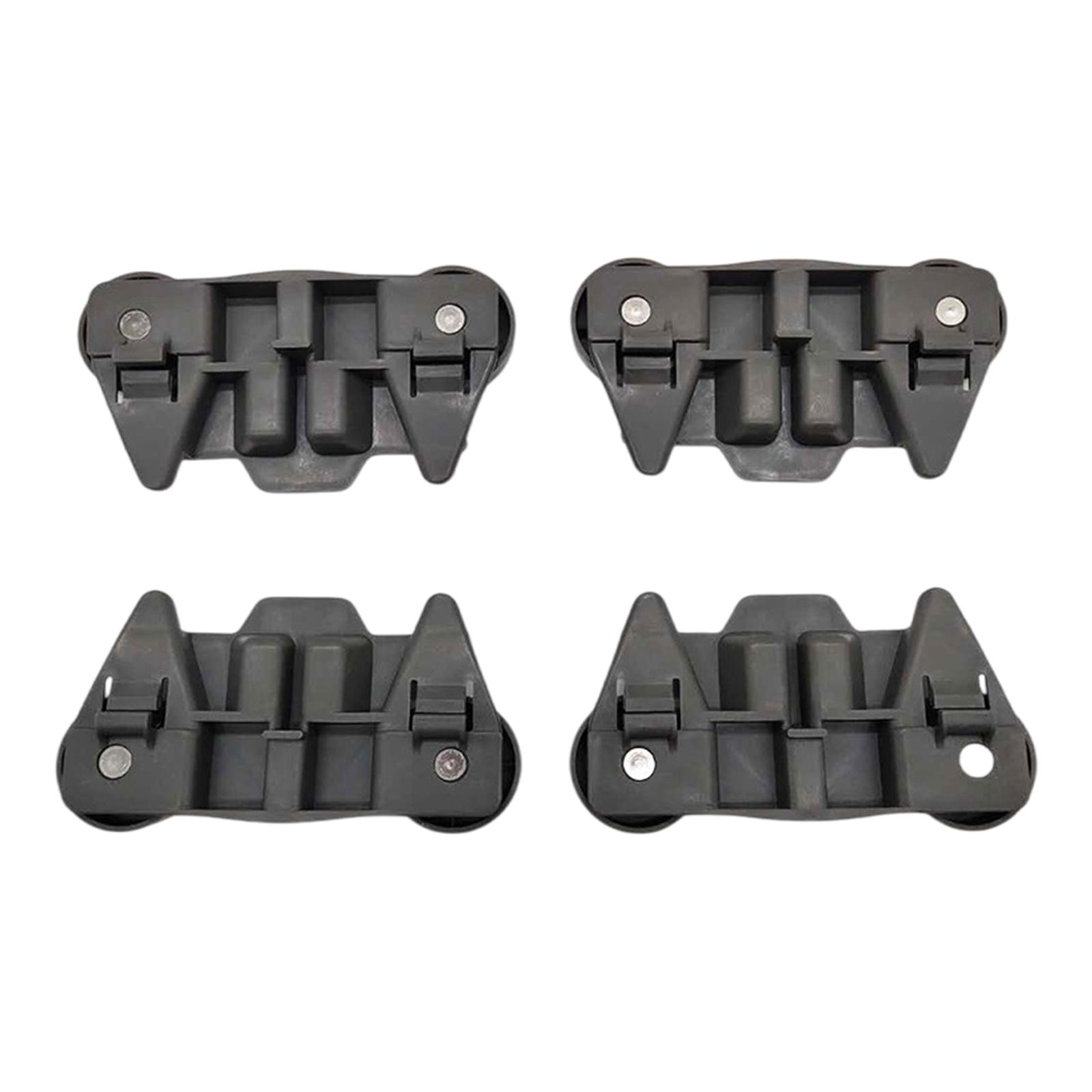 

Набор из 4 сменных роликов для нижней корзины, пластиковые запасные части для посудомоечных машин, обеспечивающие тихую работу