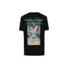 Skeleton Character Printing Short Sleeve Ordinary Version Black Men's OMAA027R201850141088