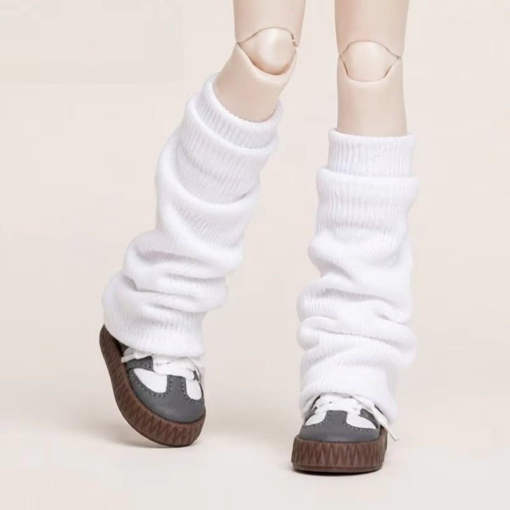 1Pair Knee High BJD Thigh Socks Doll Leg Warmers for OB22 OB24 Azone Blythe Doll For BJD Dolls
