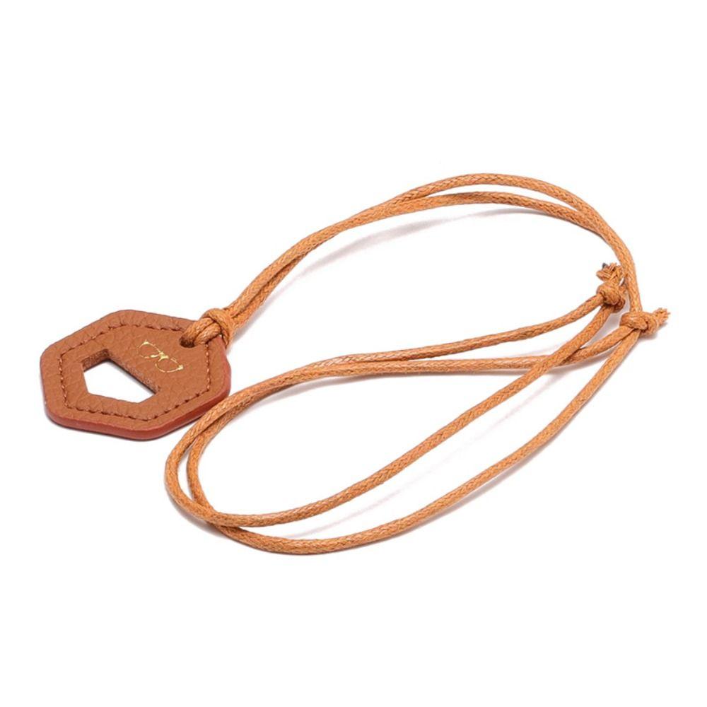 Eyewear Protector Glasses Lanyard Hanging Neck Strap Rope Leather Glasses Clip  Men