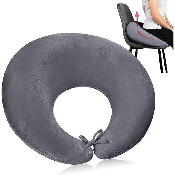 Soaoo Pillow After Surgery for Butt to Sleep Butt Lift Pillow Donut Butt Pillows for Sitting Post Surgery Recovery Pillow for Butt Surgery Seat Chair
