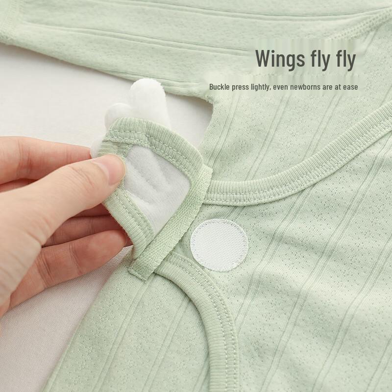 Newborn Baby Angel Wings Romper