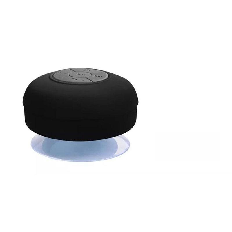BTS06 Waterproof Bluetooth Speaker with Large Suction Cup - Portable Bathroom Speaker