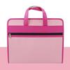 Canvas Student Handheld Examination Paper Bag Multi-Layer Classification Folder Large Capacity Boys and Girls Expanding File Materials Cosmetics Bag