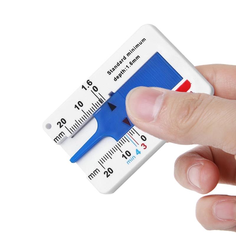 Tire Tread Depth Gauge Car Tire Tread Meter Measurer High Accuracy Tyre Monitoring System Measure Brake Auto Accessories