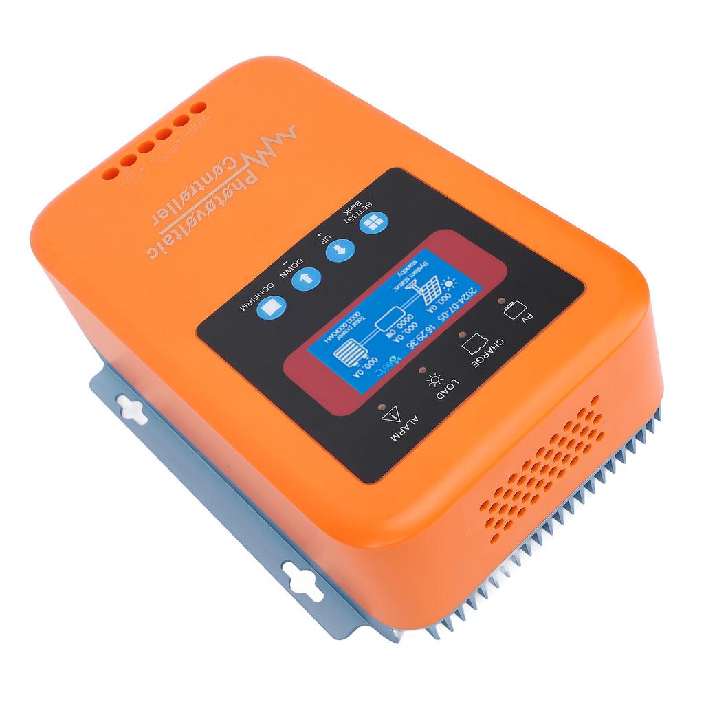 Solarmodul Laderegler 12V 24V 36V 48V LCD-Anzeige MPPT Solarmodulregler