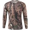 Outdoor-Essentials! Camouflage Langarm-T-Shirt, bequem und funktional.