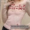 unifree Women's Fair Isle Jacquard Knit Sweater