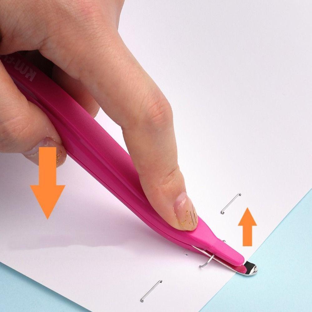 Effort Pen Shape Staples Puller Staples Removal Tool Magnetic Staples Remover Student Stationery