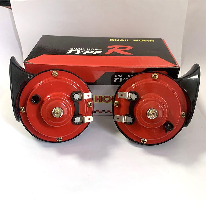 Universal Car Motorcycle Horn Car Horn 12V/24V Small Air Horn Waterproof a Burglar Alarm Bocina Klaxon 12v Puissant Car Horn