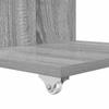 Side Table Grey Sonoma 40 x 35 x 60 cm Engineered Wood