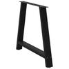 Vidaxl Coffee Table Legs, 2 Pcs, Black, 90X(72-73) Cm, Steel