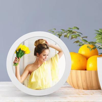 Handgefertigte Arbeitsklammer PVC Rund Quadrat Bild Foto Rahmen DIY Mit Ständer Nagelkunst Schmuck Dekoration Schreibtischornament
