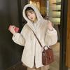 Imitation fur new light imitation rabbit fur short coat thickened imitation lamb wool plush coat female winter