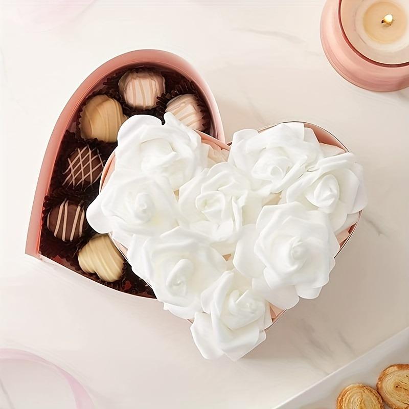 10/20/50Pcs Rose Artificial Flowers Heads Fake Flowers for Home Dceor Wedding Decoration Party Supplies DIY Craft Gift Accessory