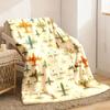 2026 New Arrivals Quick Arrival A Variety of Toy Airplane Print Flannel Blankets Ultra-Soft And Comfortable Lightweight Yet Durabl
