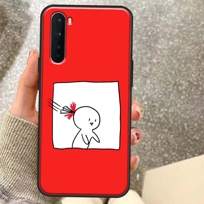 Funny Couple Cartoon Matchman Case For OnePlus 13T 10T 8T 10 Pro 15 13 12 11 15R 13R 12R Nord CE 5 2 3 4 Lite N20 N30 Coque