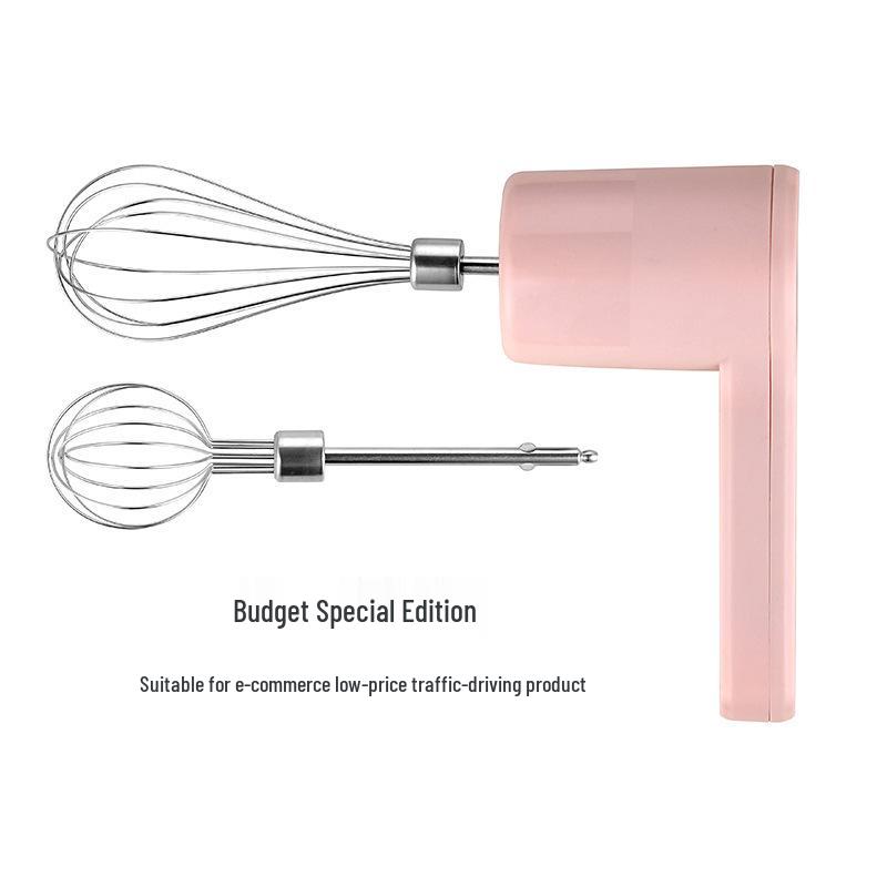 Rechargeable Mini Handheld Electric Egg Beater & Cream Whipper for Kitchen Wireless Egg Beater