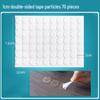 Moufu Round Transparent Double-Sided Adhesive Dots