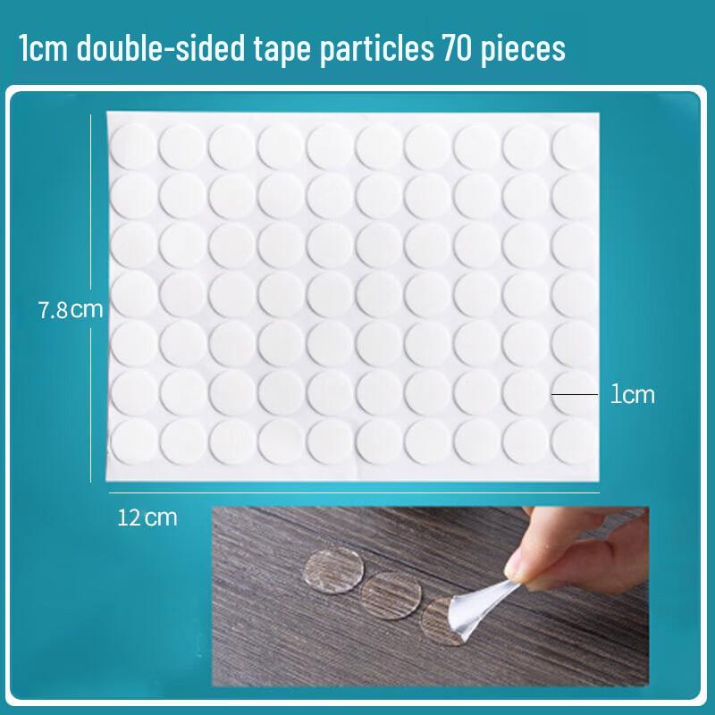 Moufu Round Transparent Double-Sided Adhesive Dots