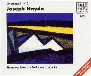 

CD HAMBURG SOLOISTS - Haydn / Divertimento Complete Works Japan ObiClassical Used