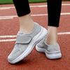 Velcro Soft-Soled Walking Shoes for Seniors, Men and Women, Wide Fit, Large Size 42, Ideal for Autumn Sports and Comfort.