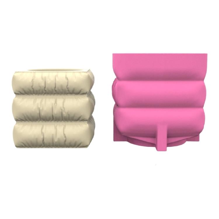 

Decorative Sturdy Silicone Mould Craft Supplies for Making Distinctive Square Vase Flower Pots Great for Gardening Fans 1