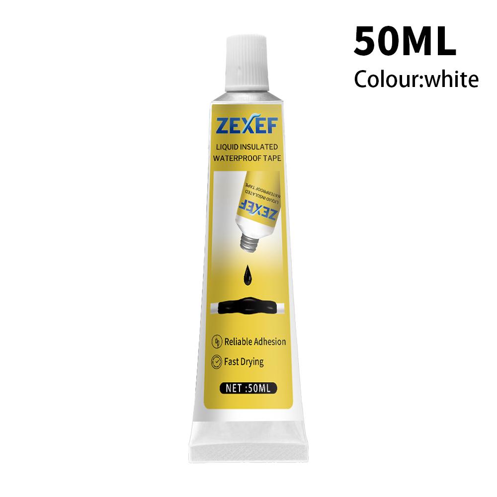 

50/100ml Car Liquid Insulating Tape Repair Rubber Electrical Wire Cable Coat Fix Line Glue Wide Range Liquid Insulation Paste