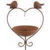 Retro Bird Feeder Ground Plugin Decorative Bird Feeding Dish Crafts Bird Water Bowl  Drinking