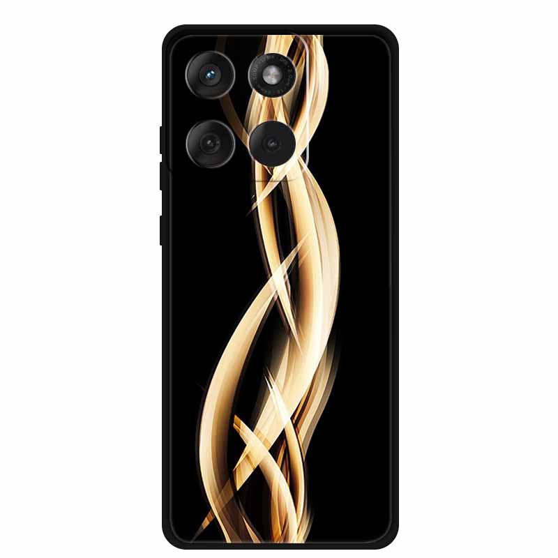 Für Motorola Edge 70 5G Hülle 2025 Mode Schwarz Silikon TPU Weiche Handyhülle Für Motorola Moto X70 Air 5G Rückseite Hülle Fundas