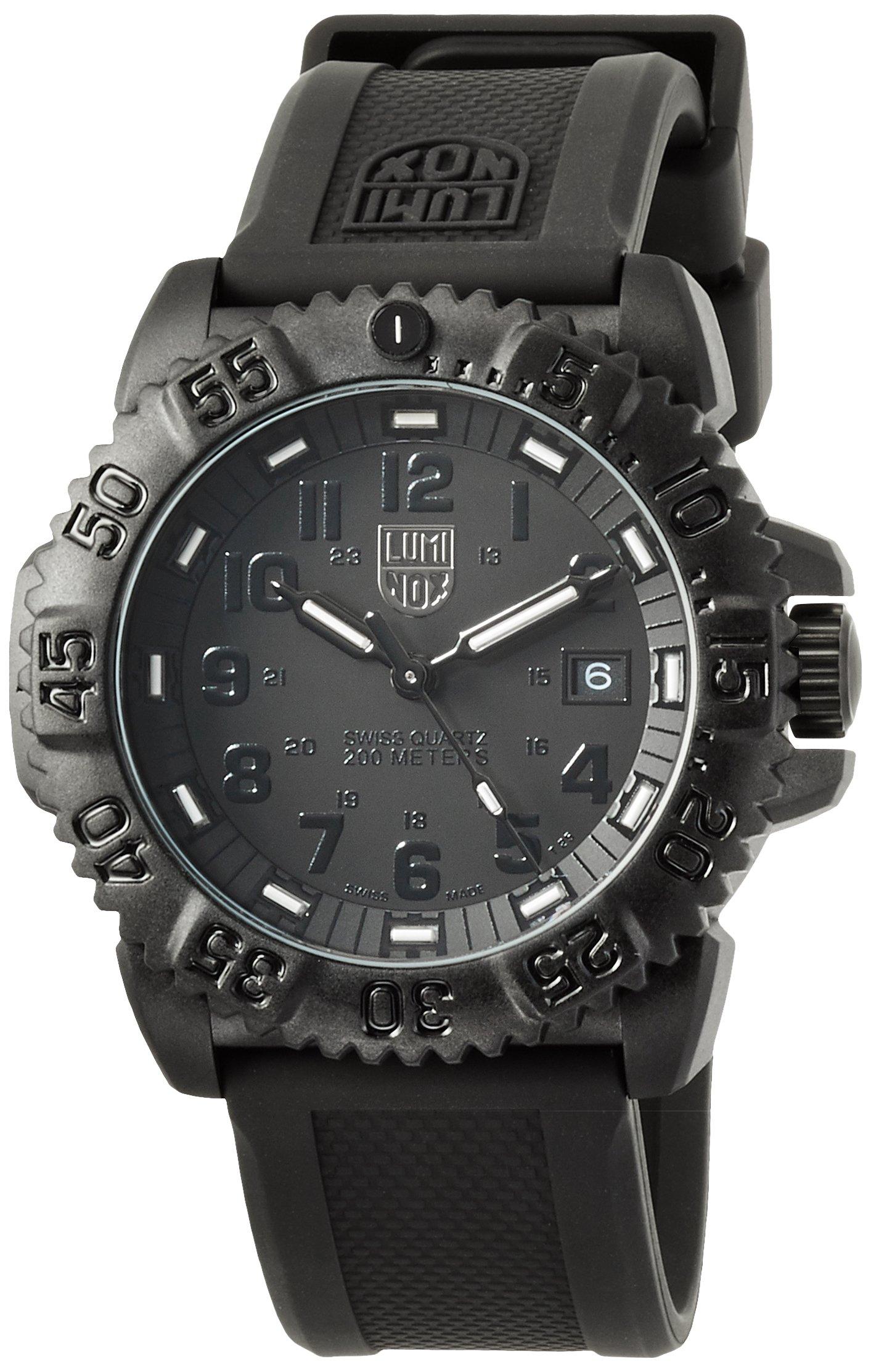

Luminox Navy Seals Color Mark Japan Officially Black Watch, Blackout, Exclusive, XS.3051.BO.1, Imported,