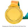 10Pcs Gold/Silver/Bronze Medal Award Medals with Neck Ribbon Students Rewards Metal Winner Medals for Talent Show Party Race