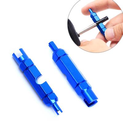 Screwdriver Tire Tube Presta Adapter Remover Tool Valve Core Wrench Repair Tool Valve Core Remover