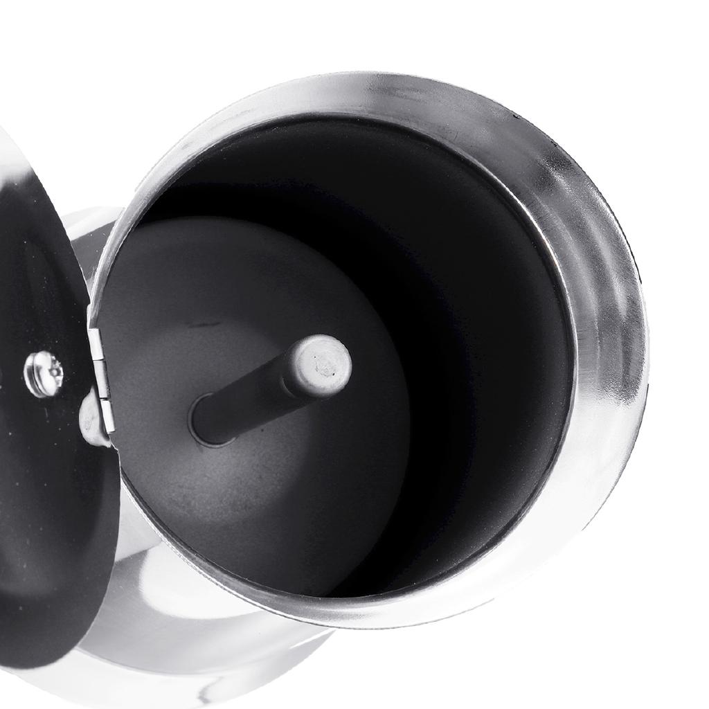 9 Cups 450ml Stainless Steel Moka Coffee Maker Pot Percolator + Stove