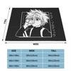 X Hunter Blanket Soft Flannel Fleece Warm Killua Zoldyck Anime Hxh Throw Blankets for Travel Bedding Bedspreads Throw Blanket