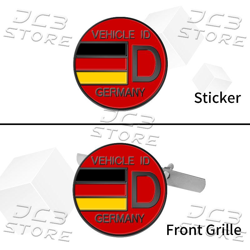 Wolfsburg Edition Logo Emblem Car Front Grill 3D Metal Sticker Body Rear Trunk Badge For Golf MK3 MK4 MK5 Passat Jetta Polo