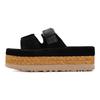 UGG Aubrey Σανδάλια Απλή Μόδα Με Ένα Λουράκι Γυναικεία σανδάλια Μαύρο 1167451-BLK