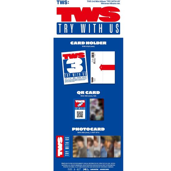 TWS - 3rd Mini Album - ?TRY WITH US (??Weverse Albums Ver.) - Release Date 2025-04-21