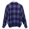 PIA SPORTS Made In Japan Wool Check Jacket ? 3 Blue Men's Used