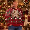 Unisex Funny Crewneck Long Sleeve Sweater for Casual Wear
