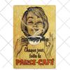 Coffee Tin Sign Vintage Metal Plaque Kitchen Coffee Bar Cafe Retro Posters Pub Wall Decorative Plates Home Decor 20*30 cm