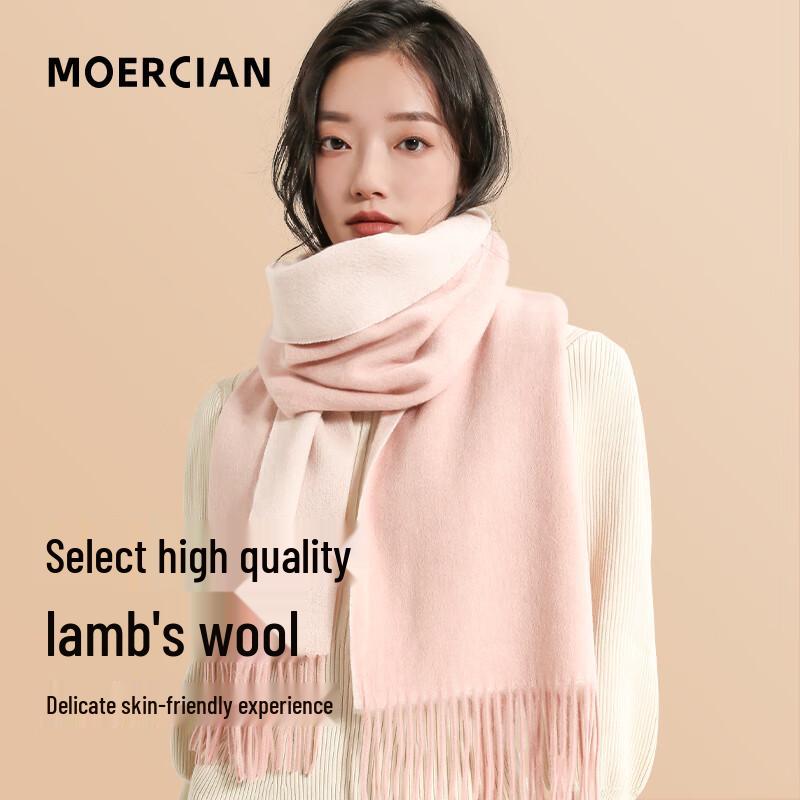 Mulxi Women's Luxury 100% Wool Scarf