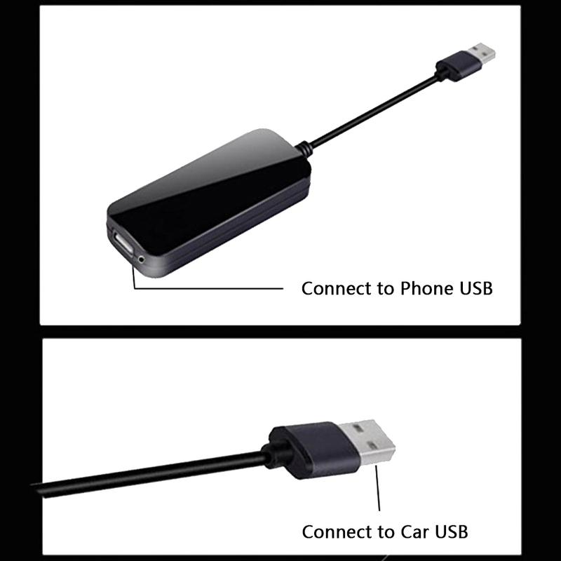 Projection Screen And Cell Phone Full Application Fit For Ios And Android Phone System Car Play Adapter with Voice Control