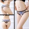 Women Erotic Open Crotch Thong Sexy Transparent Lace Panties Adult Sex Crotchless Lingerie Pornographic Underwear