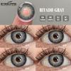 Eyeshare 2pcs Color Contact Lenses for Eyes Aurora Blue Green Colored Lenses Yearly Cosmetic Contact Lens for Eyes Beauty Makeup